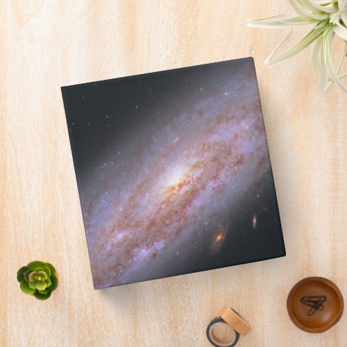 Spiral Galaxy Ngc 3972 3 Ring Binder