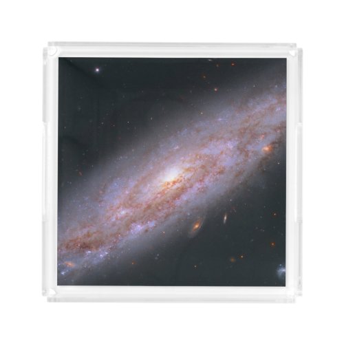 Spiral Galaxy Ngc 3972 Acrylic Tray