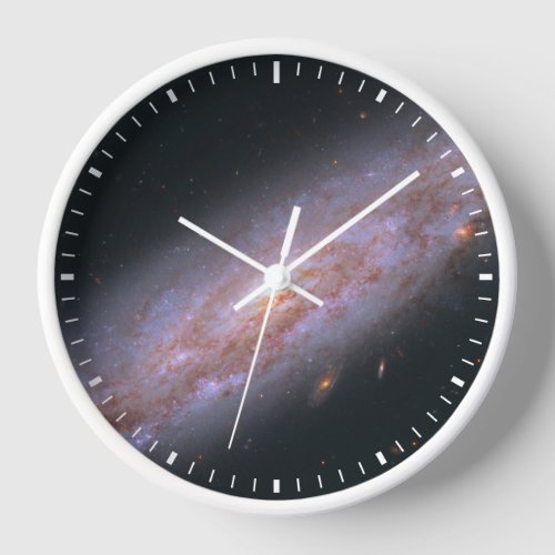 Spiral Galaxy Ngc 3972 Clock