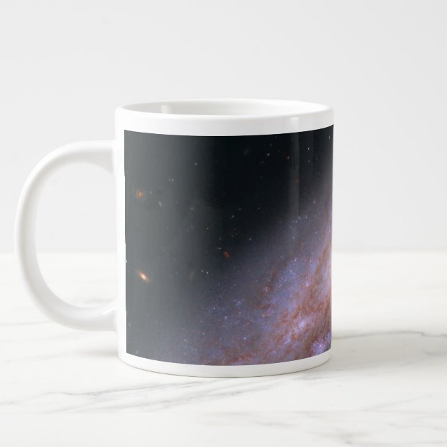 Spiral Galaxy Ngc 3972. Giant Coffee Mug (Left)