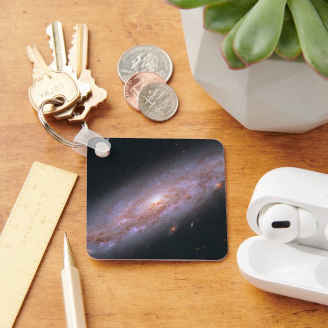 Spiral Galaxy Ngc 3972. Keychain (Desk)