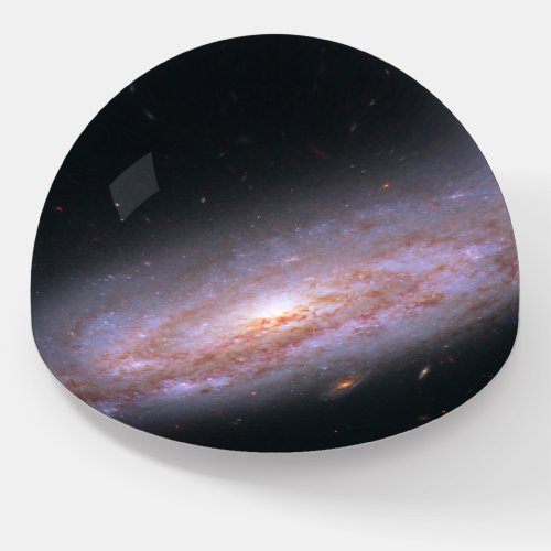 Spiral Galaxy Ngc 3972 Paperweight