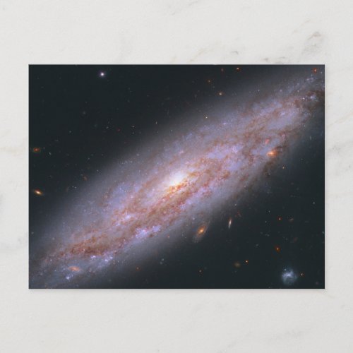 Spiral Galaxy Ngc 3972 Postcard