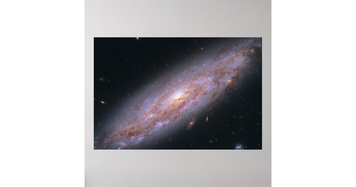 Spiral Galaxy Ngc 3972. Poster | Zazzle