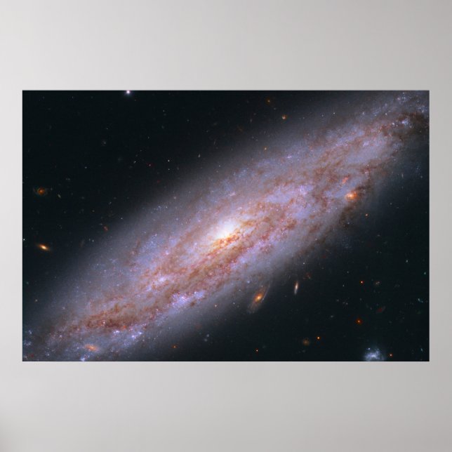 Spiral Galaxy Ngc 3972. Poster (Front)