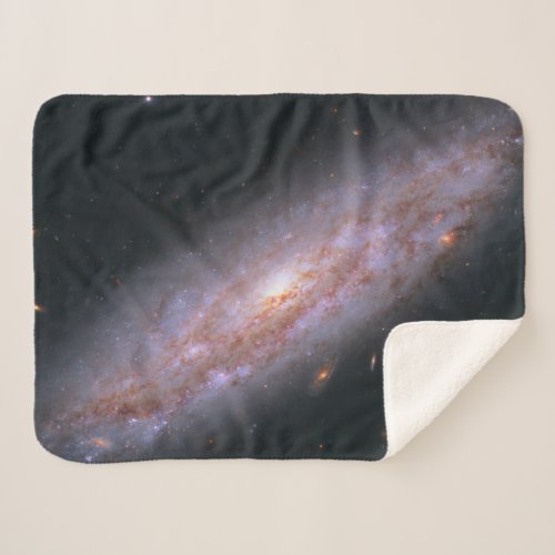 Spiral Galaxy Ngc 3972 Sherpa Blanket