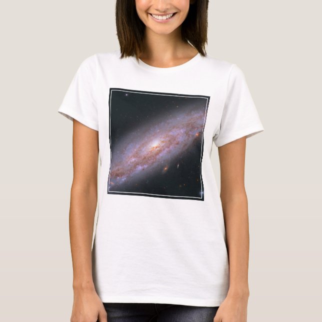 Spiral Galaxy Ngc 3972. T-Shirt (Front)