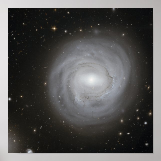 Spiral Galaxy NGC 4921 Poster (Front)