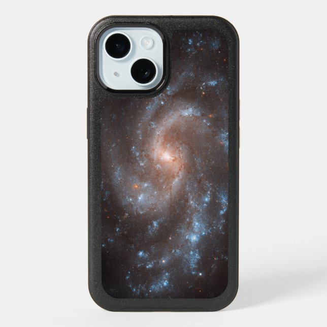 Spiral Galaxy Ngc 5584 iPhone 15 Case (Back)
