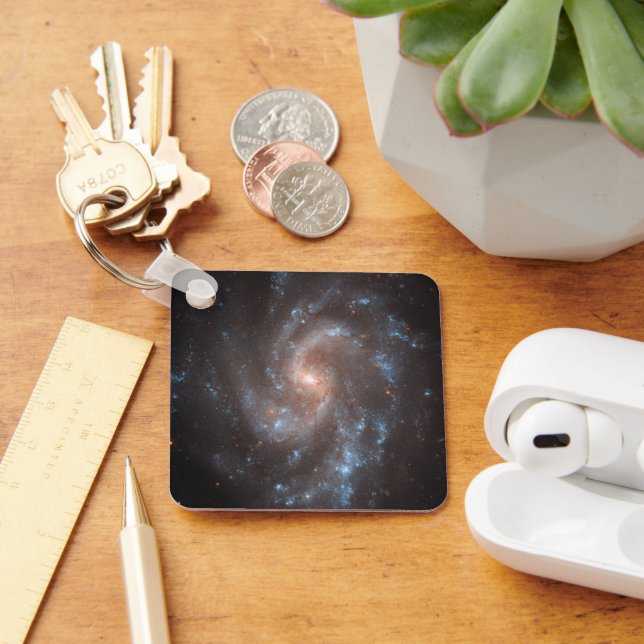 Spiral Galaxy Ngc 5584 Keychain (Desk)