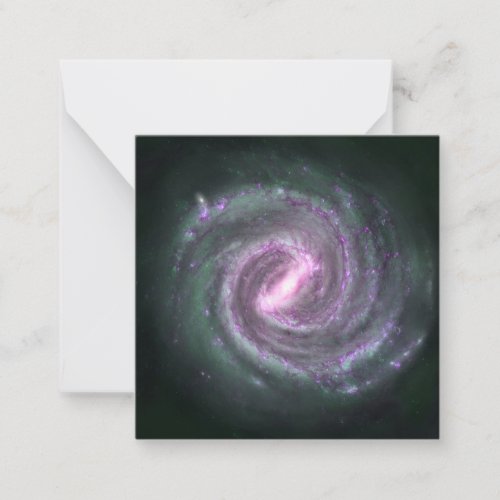 Spiral Galaxy Note Card