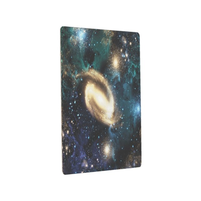 Spiral Galaxy Planet Nebula Hubble Telescope Photo Metal Print (3/4)