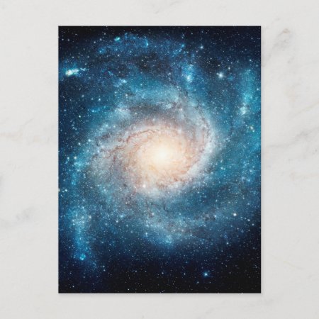 Spiral Galaxy Postcard