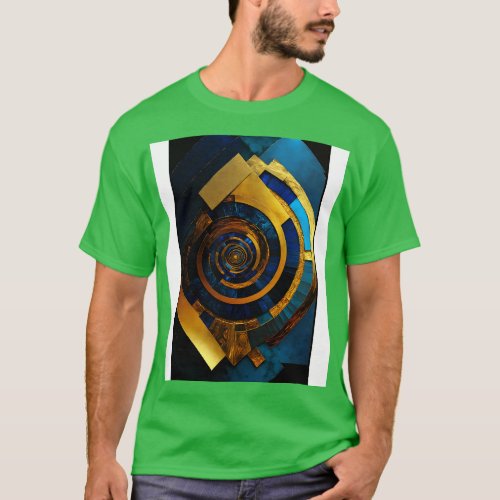 Spiral Geometry 1 T_Shirt