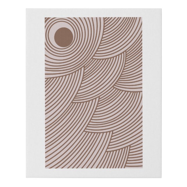 Spiral Geometry Wall Art – Editable Design (Front)