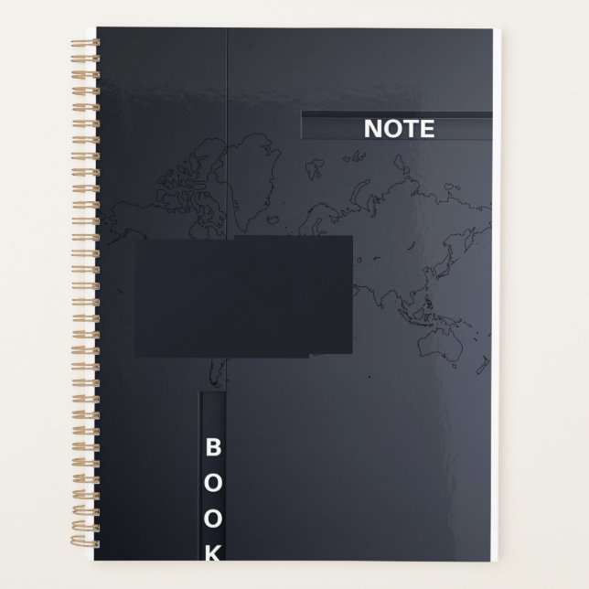 Spiral Hard Cover Notebook (Front)