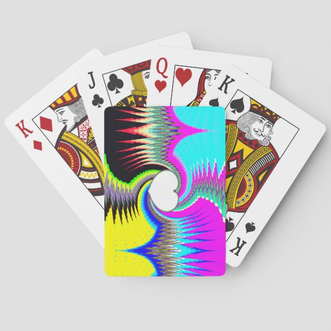 Spiral Heart Poker Cards (Back)