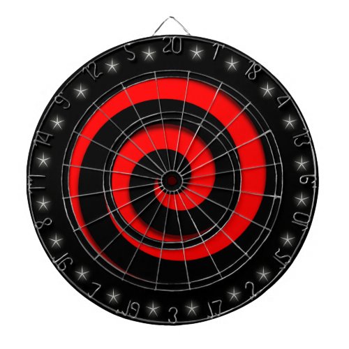 Spiral Hypnotic R Wheel Custom Dart Board