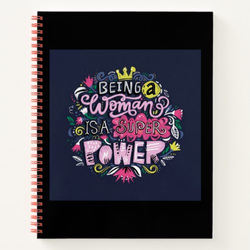 Spiral Inspired Notebook for Creative Expression