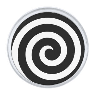 Spiral Lapel Pin for Hypnosis and Hypnotists