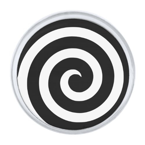 Spiral Lapel Pin for Hypnosis and Hypnotists