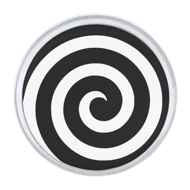 Spiral Lapel Pin for Hypnosis and Hypnotists (Front)