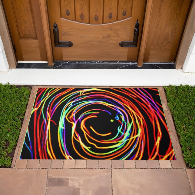Spiral Lights Glow Doormat (Outdoor)
