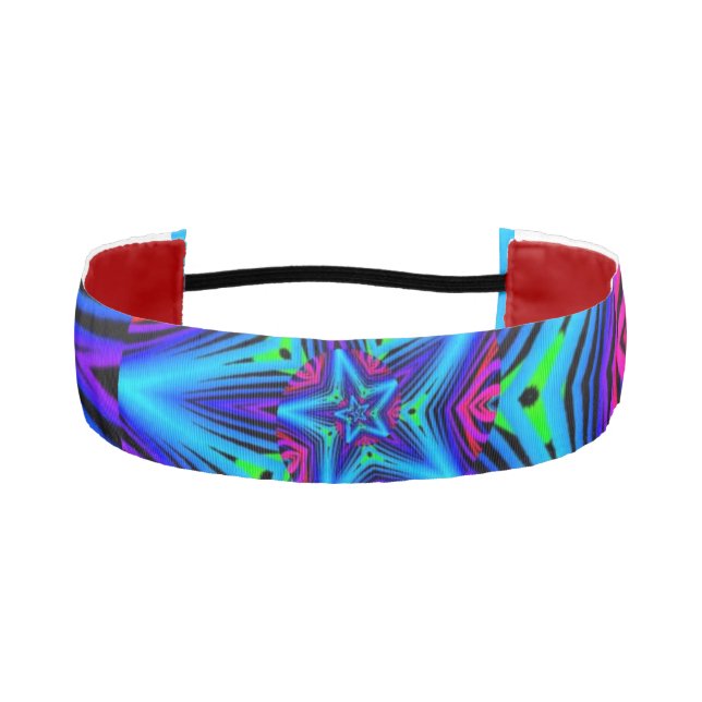 Spiral Mandala design Athletic Headband (Front)