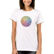 Spiral Mandala Ladies T-Shirt