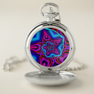  Spiral Mandala  Pocket Watch