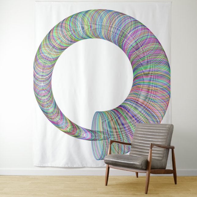 Spiral Motion Tapestry (In Situ)