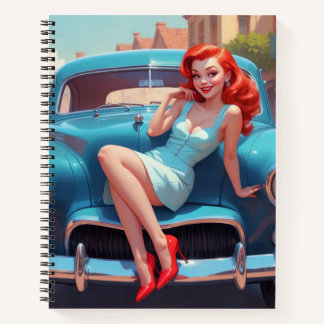 Spiral Note Book with Pin-Up
