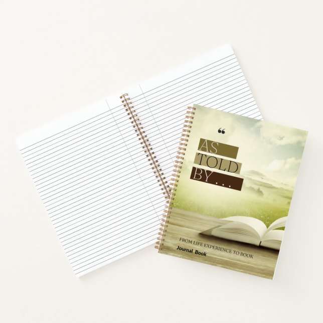Spiral Note Notebook (Inside)