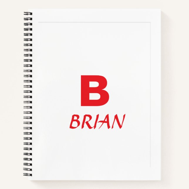 Spiral Notebook (Front)