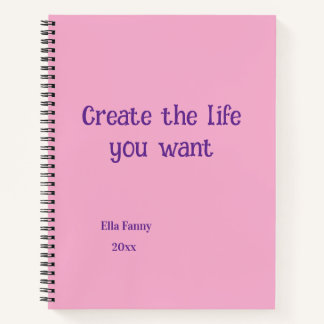 Spiral Notebook