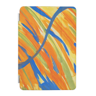 Spiral Notebook-Bold colorful Abstract Art print  iPad Mini Cover