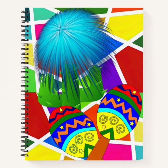 Spiral Notebook Cactus Mexican (Front)