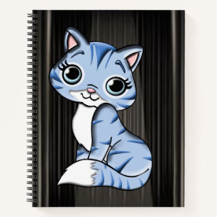 Spiral Notebook Cat