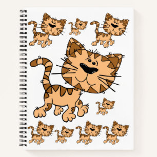 Spiral Notebook Cat