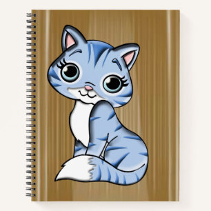 Spiral Notebook Cat