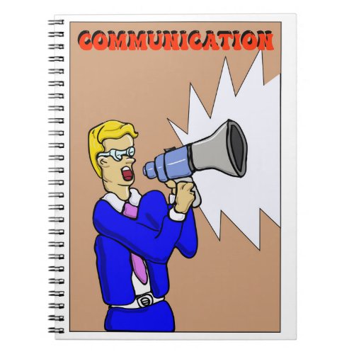 Spiral notebook_ communicationCaderno_comunicado Notebook