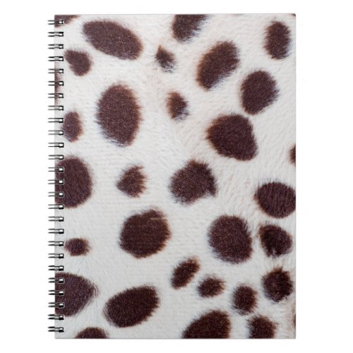 spiral notebook cow design 80 lined pages
