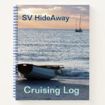 Spiral Notebook Cruising Sailing Hideaway at Zazzle
