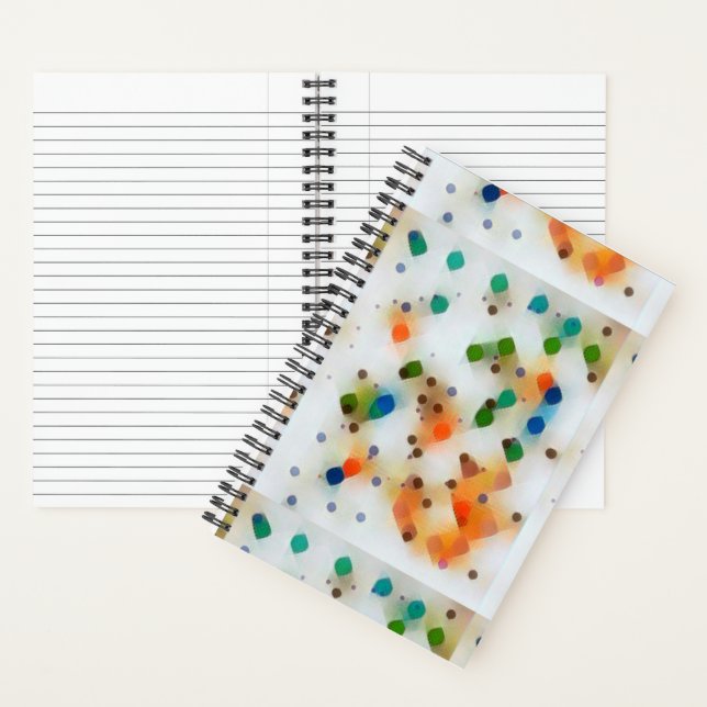 Spiral Notebook Dot  (Inside)