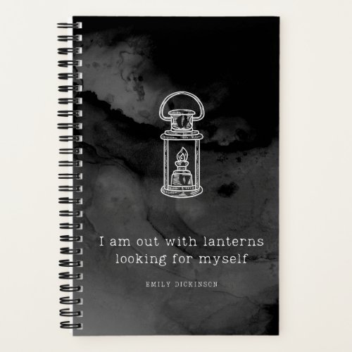 Spiral Notebook _ Emily Dickinson _ Lanterns