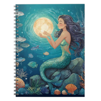 spiral notebook "Encanta da Mermaid"