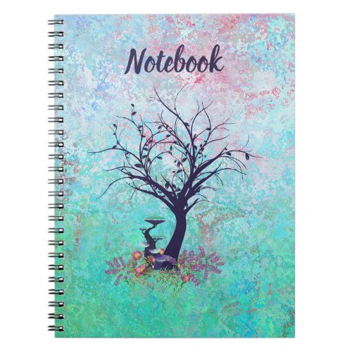 Spiral Notebook Featuring a Serene Setting
