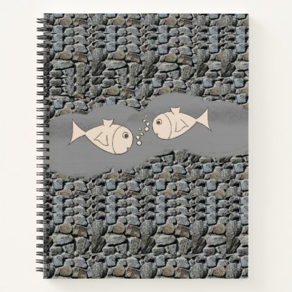 Spiral Notebook Fish