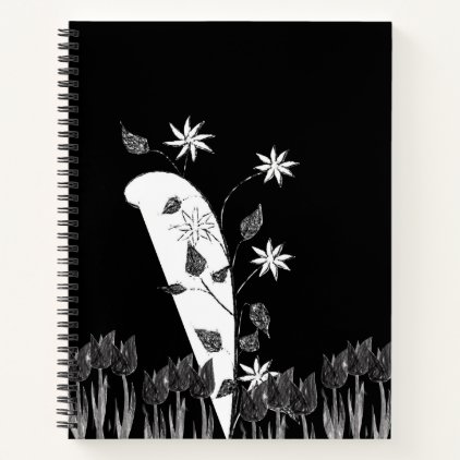 Spiral Notebook Floral