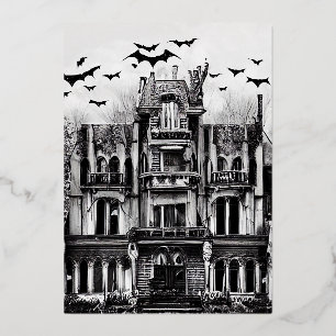 Spiral Notebook Foil Invitation